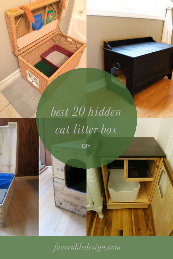 Best 20 Hidden Cat Litter Box Diy Home, Family, Style and Art Ideas